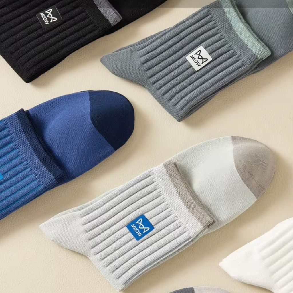 Pack x5 Calcetines Miiow | 100% Algodón Anti-Olor