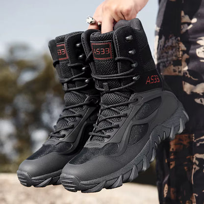 Bota Táctica Militar A533 | 100% Impermeable