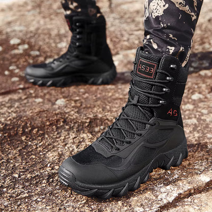 Bota Táctica Militar A533 | 100% Impermeable