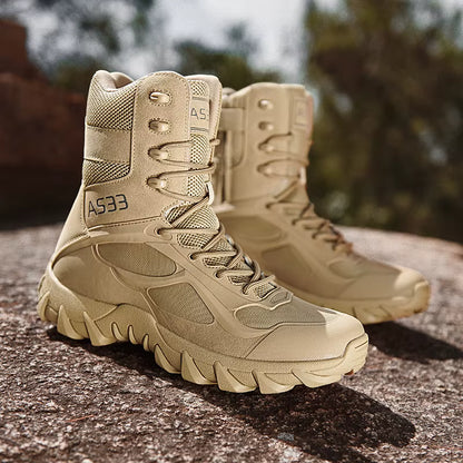 Bota Táctica Militar A533 | 100% Impermeable